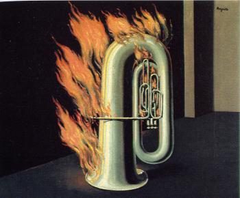 Rene Magritte : the discovery of fire